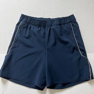 Columbia Boys Tech Activewear Shorts Navy Size S 8